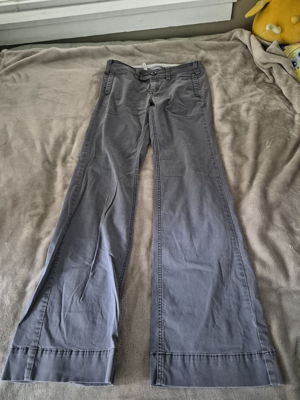 Paper Boy Gray Flare Bootcut Pants - Size 2